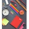 Better Office Products Spiral Notebook, Sm Fat Book, Plastic Cvrs, 5.5in. x 4in. College Rule, 200 Shts, Asst'd Colors, 6PK 25906 - alternate 2